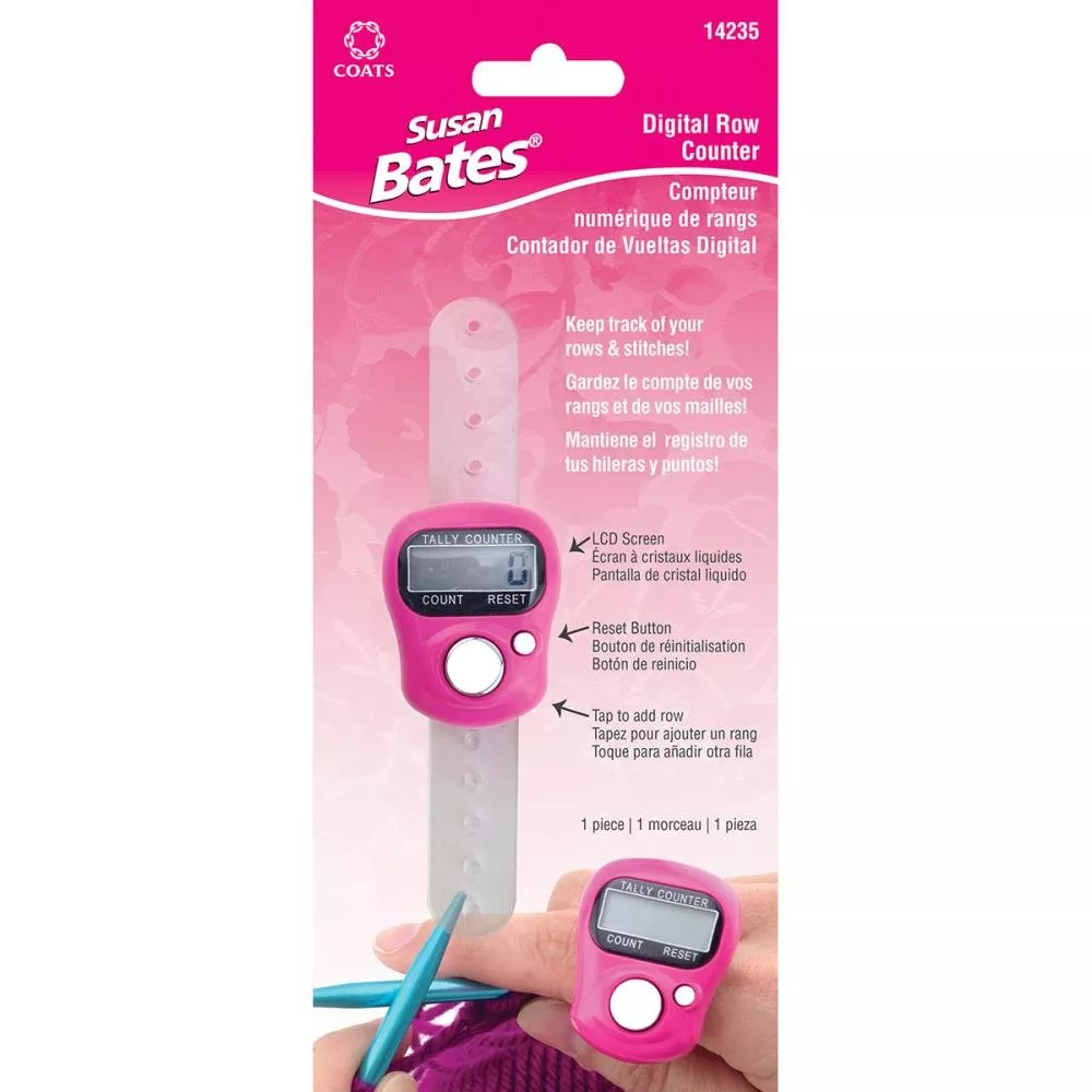Susan Bates - Digital Row Counter-Assorted Colors