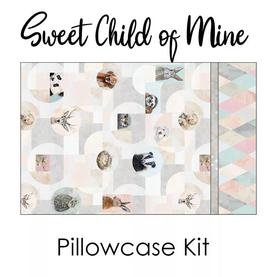 Sweet Child of Mine Pillowcase Kit from StudioE