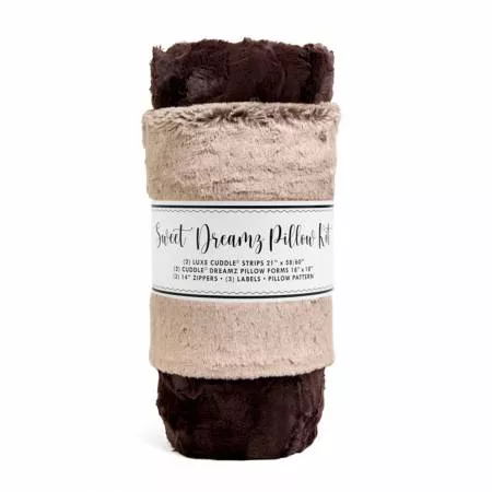 Sweet Dreamz Pillow Kit Frosted Baby Seal Chocolate Almond Luxe