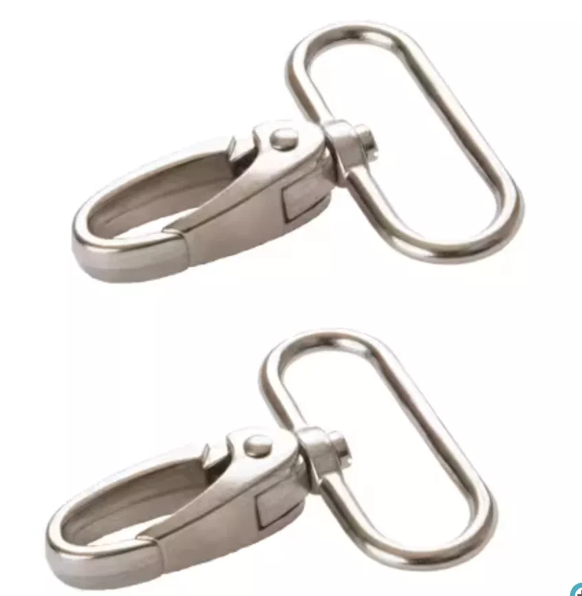 Swivel Hook 1-1/2in Nickel Set of Two