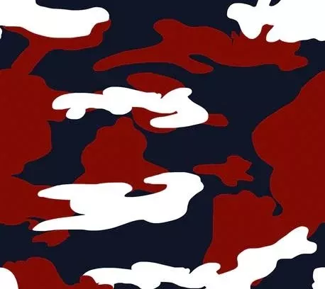 SYK Homefront Girl Camo Patriotic 10438-CAMO- Cotton Fabric