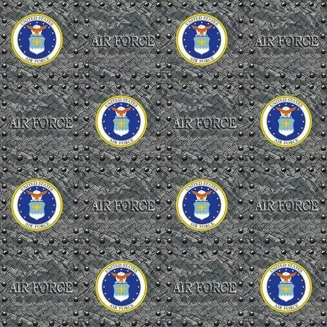 SYK Military Airforce - 1554AF Grate - Cotton Fabric