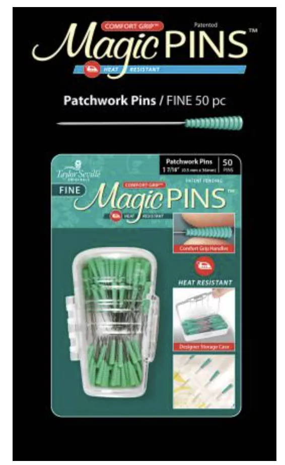 Tailor Made Magic Fine Pins Patchwork 50 ct