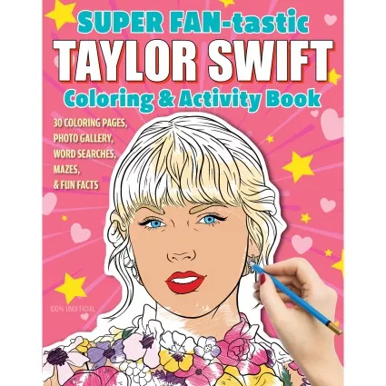 Taylor Swift Coloring & Activity Book