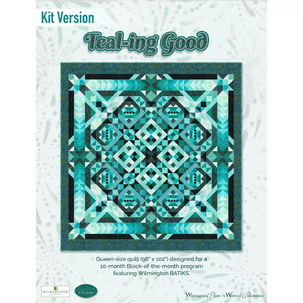 Teal-ing Good Quilt Pattern from Wilmington PDF Download