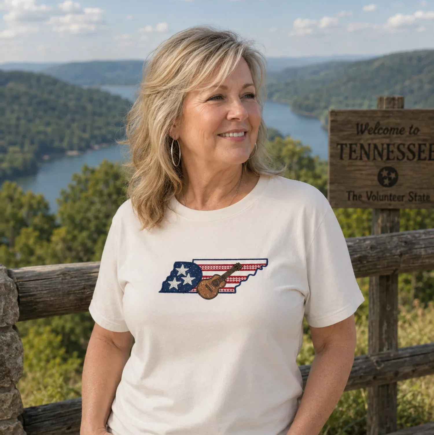 Tennessee -Rock My State Design Set (Downloadable Machine Embroidery Design)