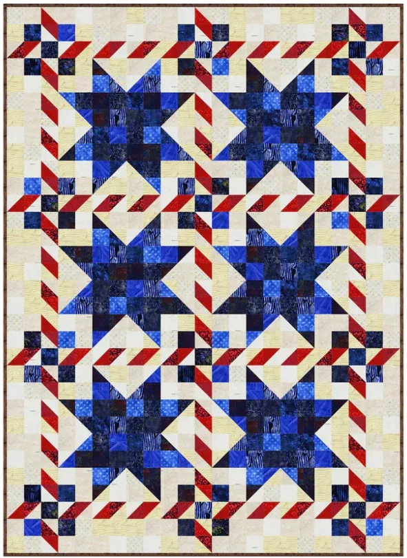 Thank You Troops Pattern by Sandy Petsche