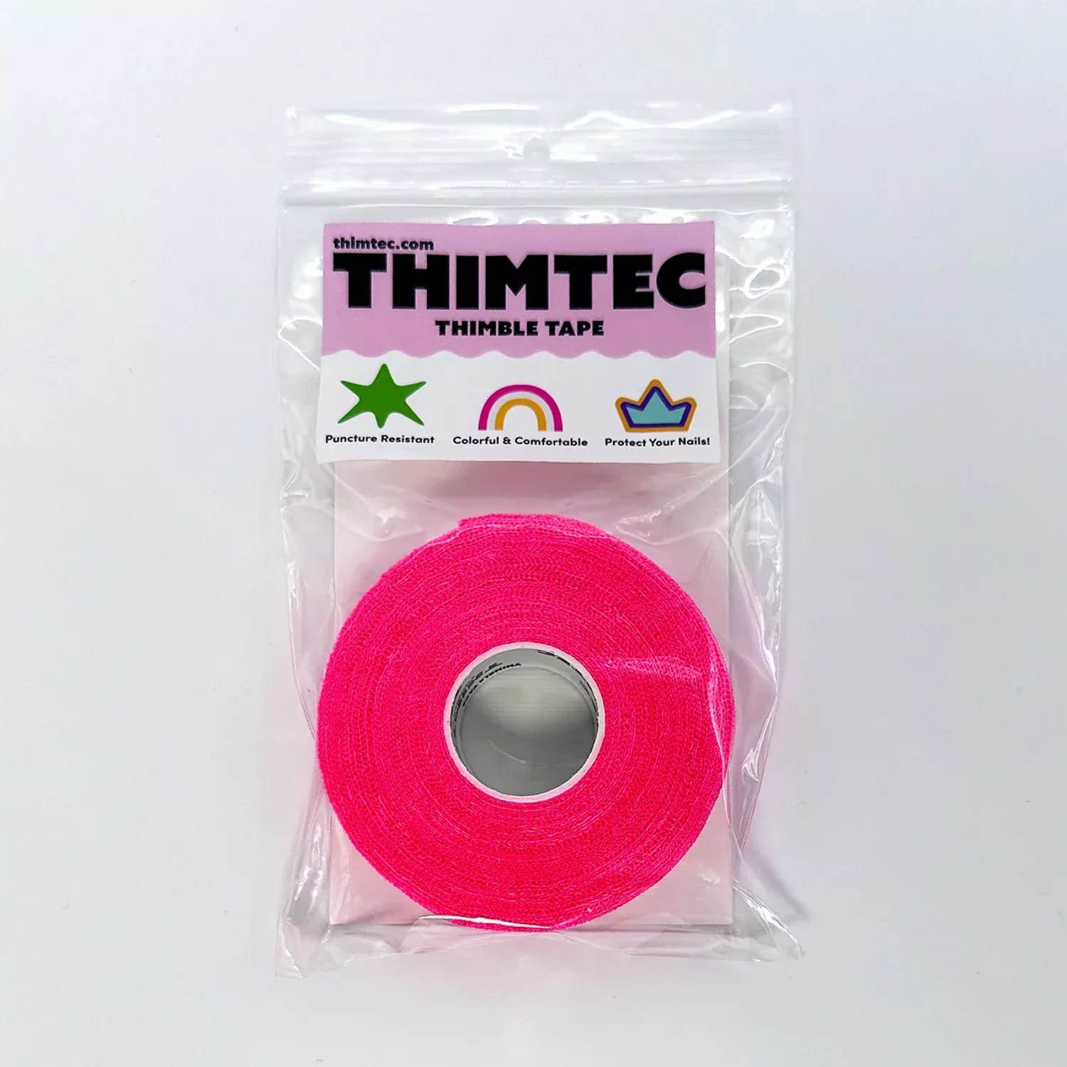 Thimtec | Thimble Tape - Neon Flamingo