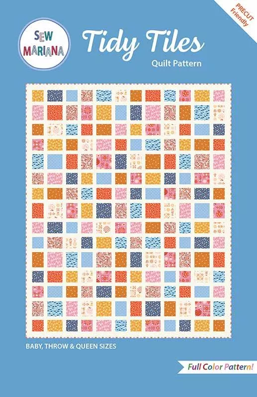 Tidy Tiles Pattern : #SMA116 - Sew Mariana#1