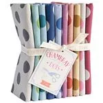 Tilda Chambray Dots Fat Quarter Bundle-10 Fabrics