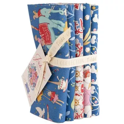 Tilda Jubilee Blue Collection Fat Quarter Bundle