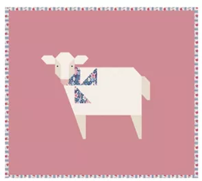 Tilda's Village Life : Farmers Market Sheep Pillow Mouse - #701111