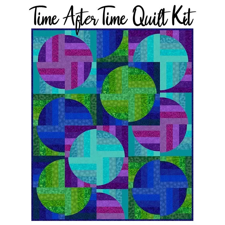 Time After Time Quilt Kit with I've Got Hue, Babe from Studio E