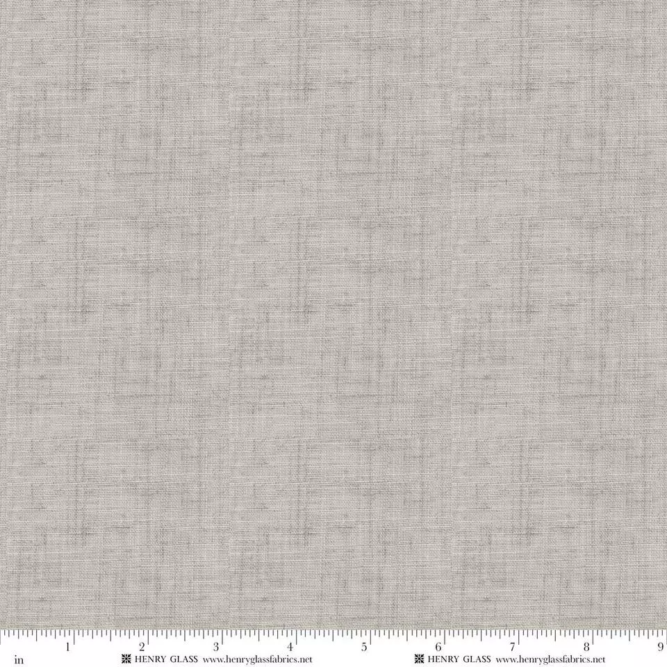Timeless Linen Basics by Stacy West for Henry Glass - Dove Gray 2338-90