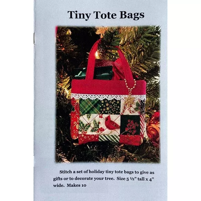 Tiny Tote Bags Pattern by J. Minnis Designs