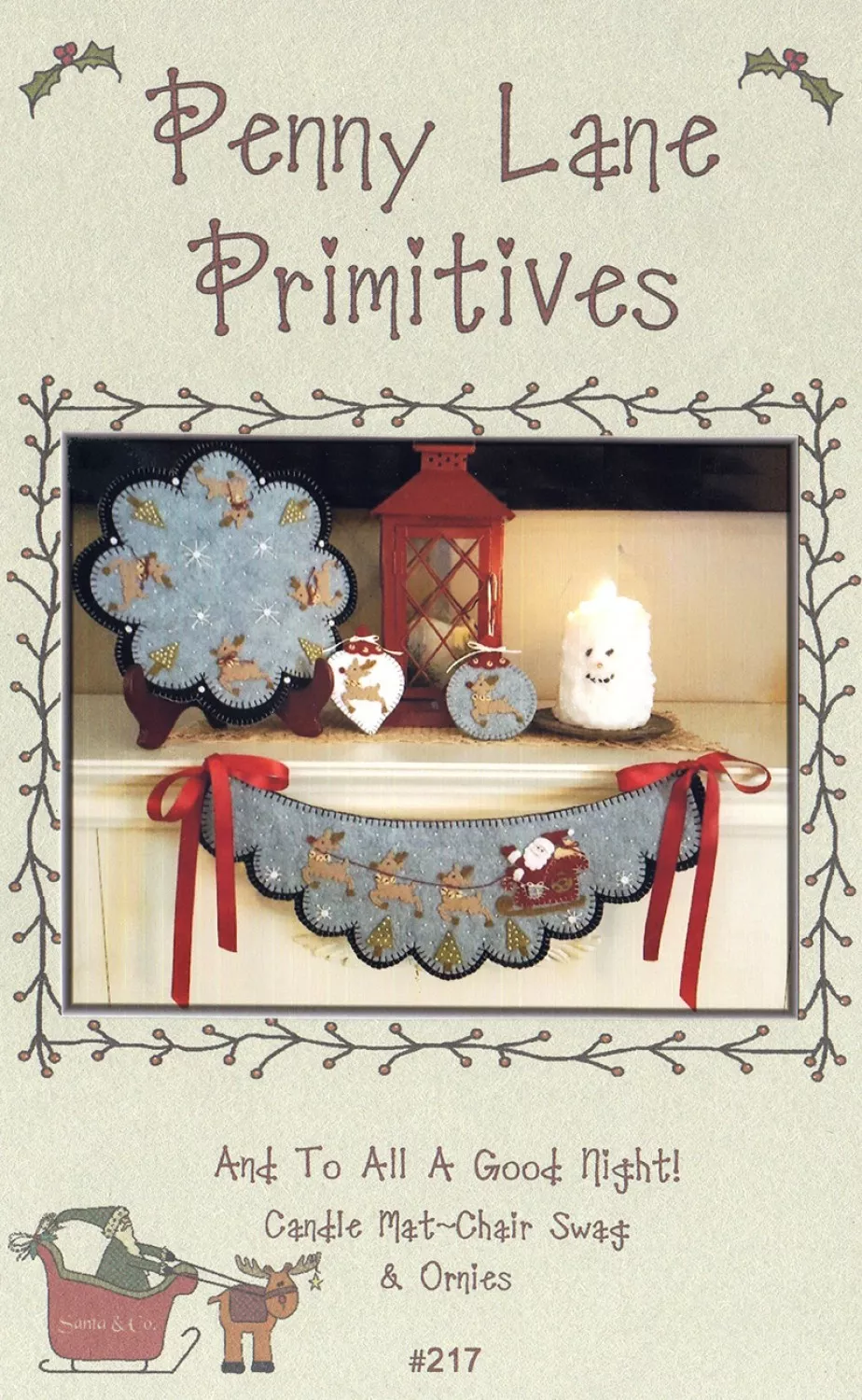 And To All A Good Night by Penny Lane Primitives PLP217
