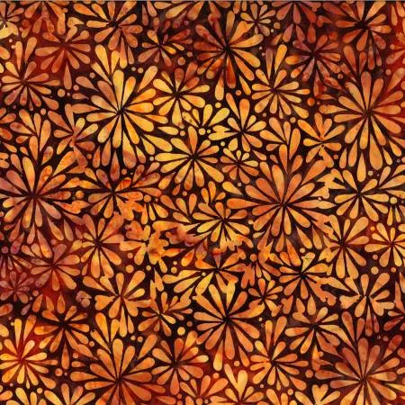 Tree Top View : Bali Chops Adobe - #Y2709-100 - Hoffman Batiks