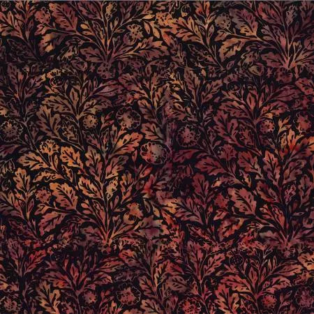 Tree Top View : Bali Chops Mulberry - #Y2698-428 - Hoffman Batiks