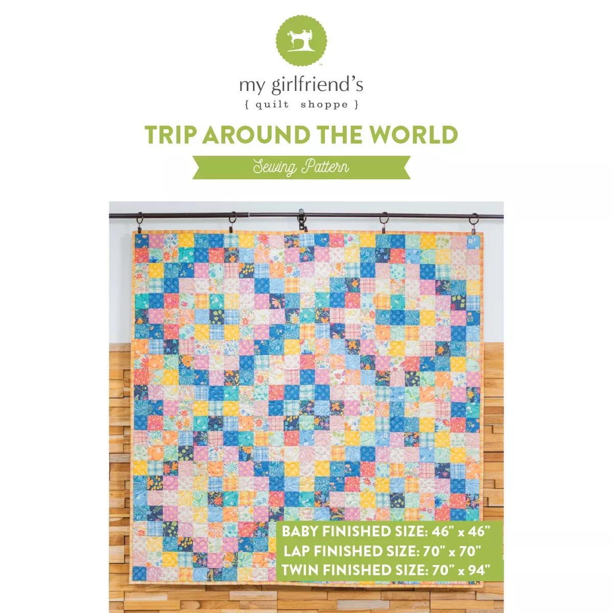Trip Around the World (Downloadable Sewing Pattern)