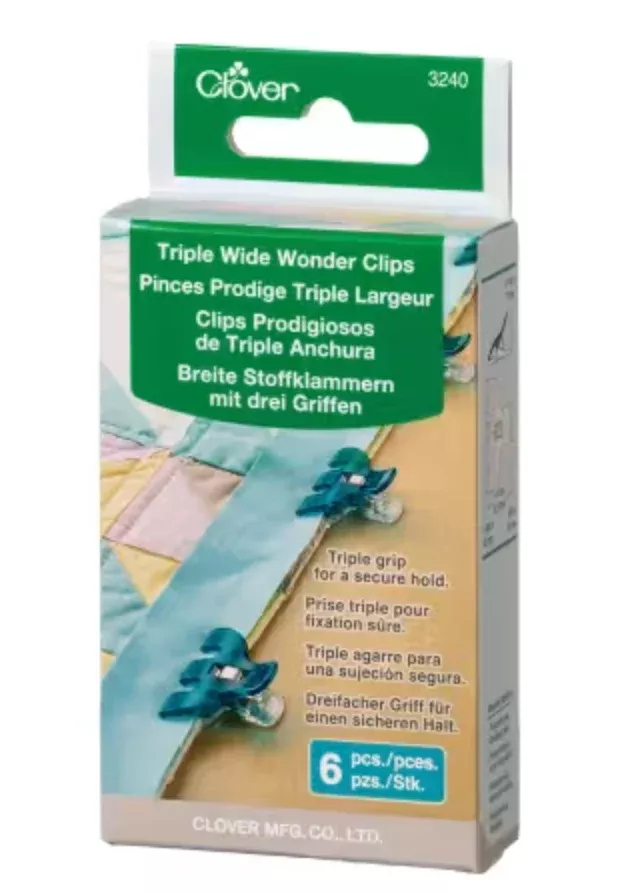 Triple Wide Wonder Clips
