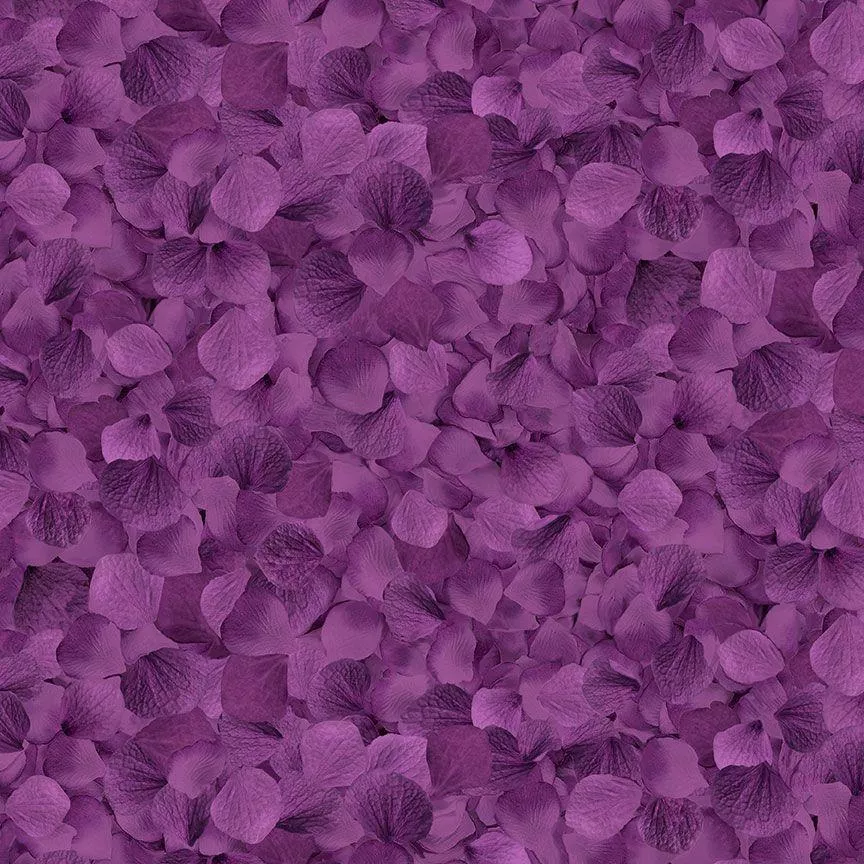 TT Love Letter - CD2371-PLUM - Cotton Fabric