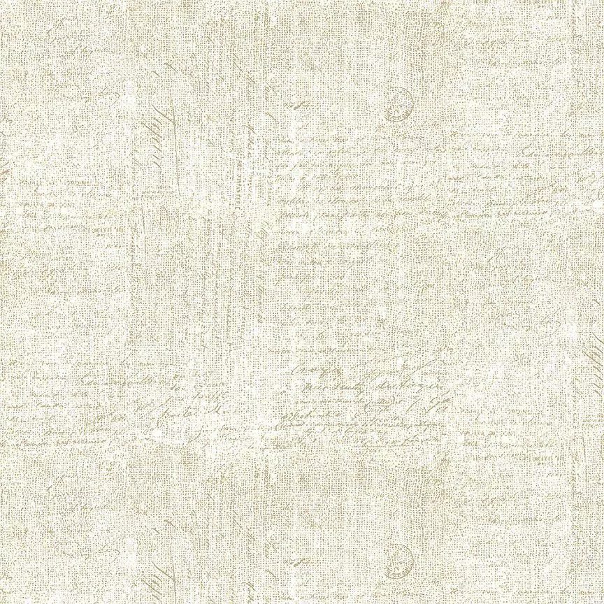 TT Love Letter - CD2376-CREAM - Cotton Fabric