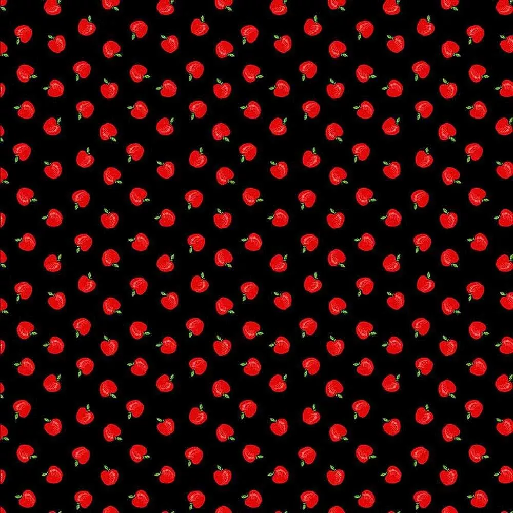 TT Too Cool For School CD1686-BLACK - Cotton Fabric