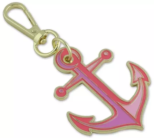 Tula Pink - Anchors Aweigh Coralline Bag Charm by Sallie Tomato
