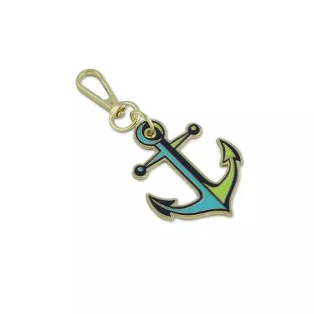 Tula Pink Anchors Aweigh Marine Bag Charm