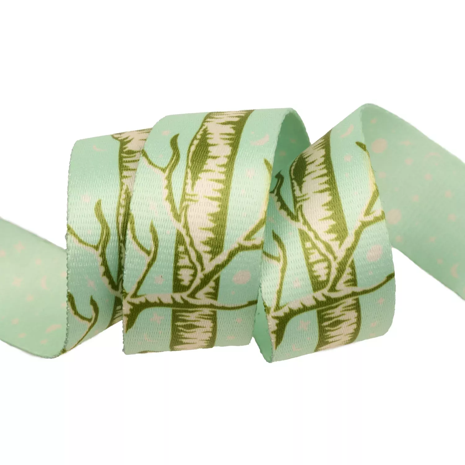 Tula Pink Full Moon Forest IIPolyester Webbing | Big Tree - Enchanted 1-1/2"