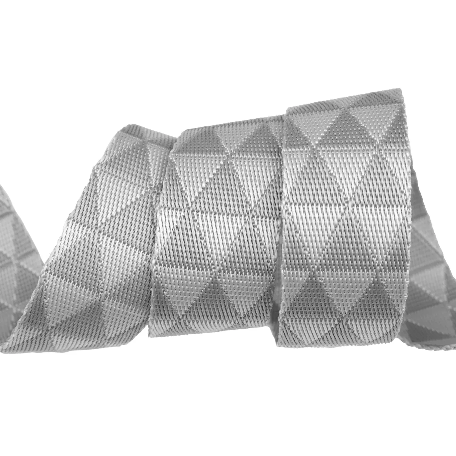 Tula Pink Grayworks Nylon Webbing - 1.5" Kinda Shady Whisper