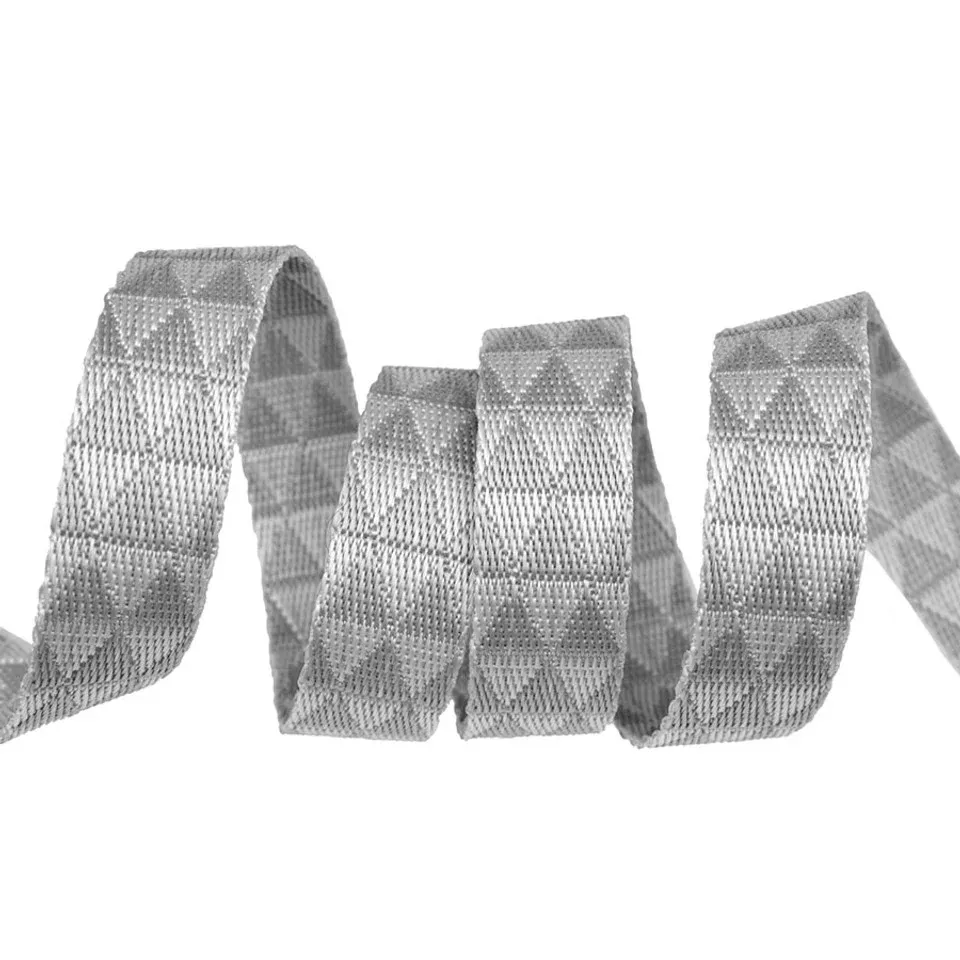 Tula Pink Grayworks Nylon Webbing - 1" Kinda Shady Whisper