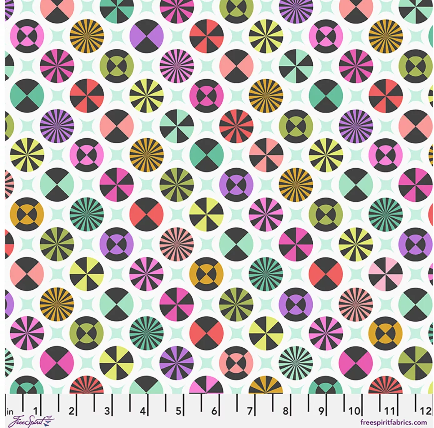 Tula Pink Prince Charming-Deja Vu-Taffy-Sugarrush