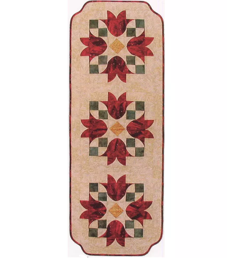 Tulip Bells Table Runner Pattern