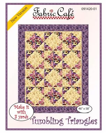Tumbling Triangles : 3 Yard Pattern - #FC091420-01 - Fabric Cafe