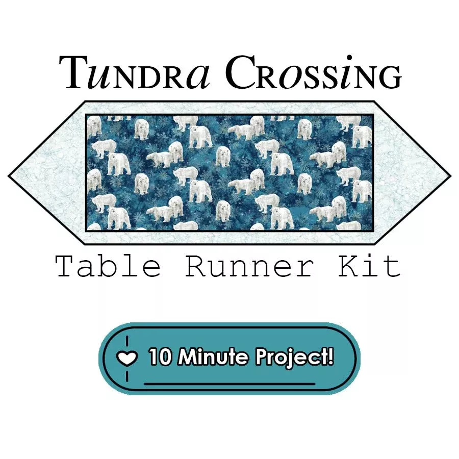 Tundra Crossing 10 Minute Table Runner Kit Northcott