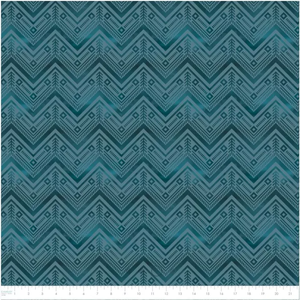 Twilight Pack by Camelot - Forest Geo Chevron Blue 16250103-03