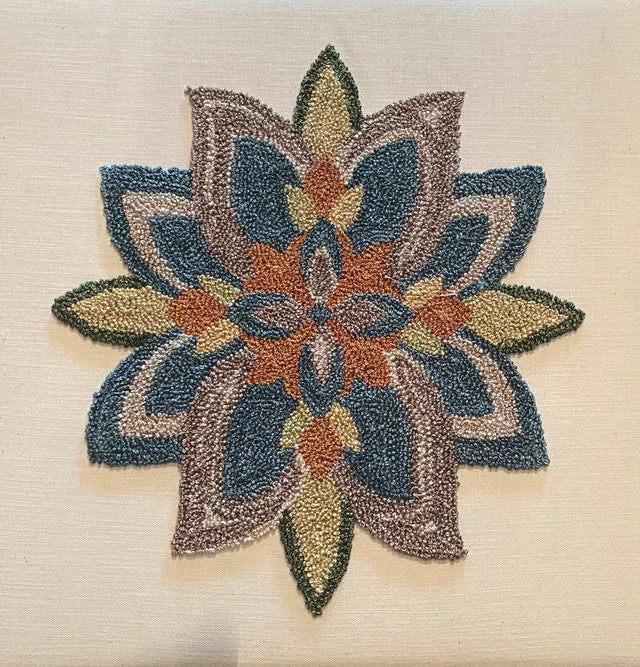 Ultra Punch Mandala 5 Punch Needle Pattern