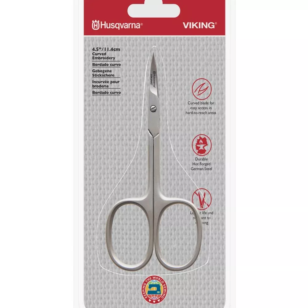 Viking - 3.5" Curved Embroidery Scissors