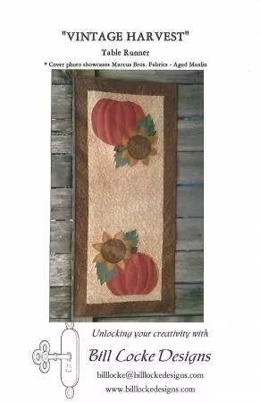 Vintage Harvest Table Runner BLD-109 pattern
