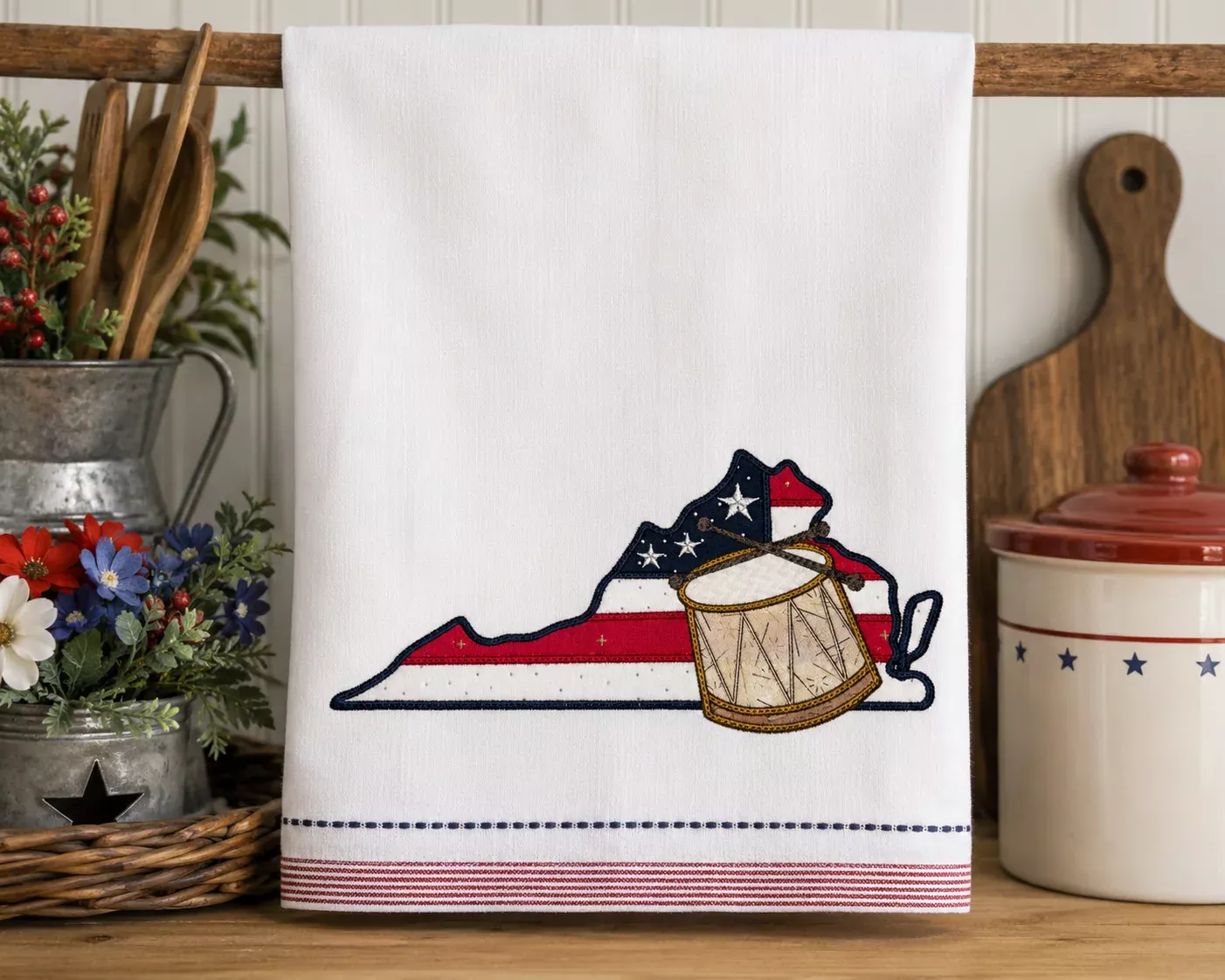 Virginia-Rock My State Design Set (Downloadable Machine Embroidery Design