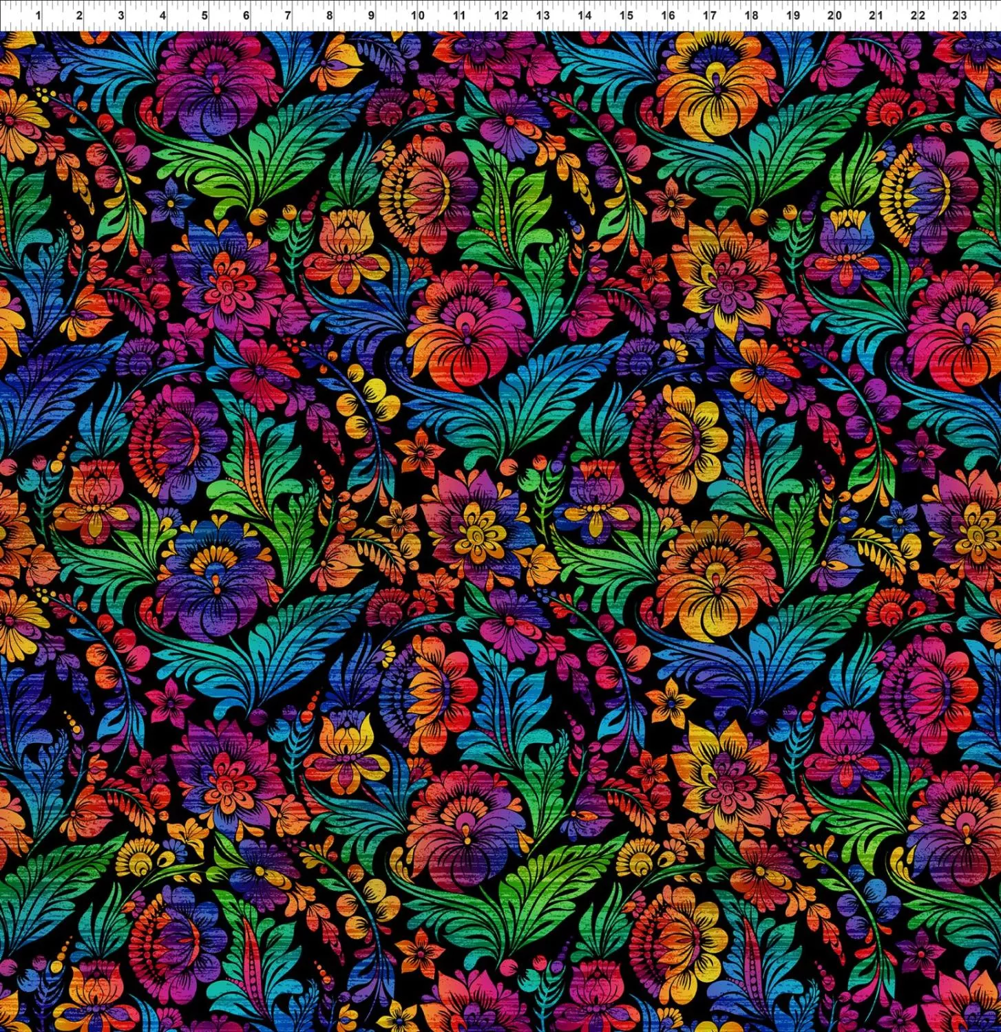 Vivid - Sewposium 25 - In The Beginning - Floral Muli 2VIV-1