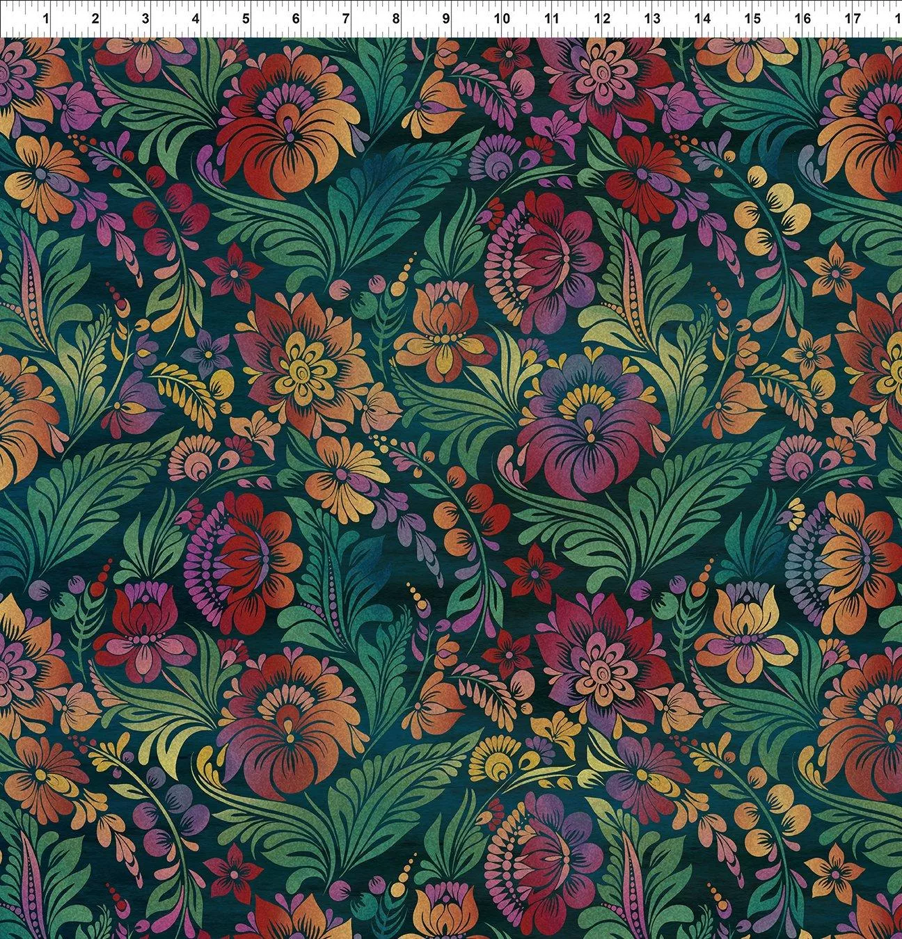 Vivid - Sewposium 25 - In The Beginning - Floral Spice 2VIV-3