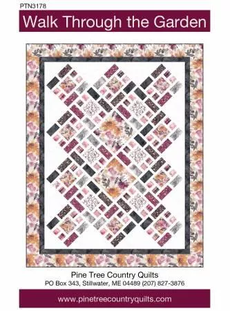 Walk Through the Garden PATTERN by Pine Tree Country Quilts
