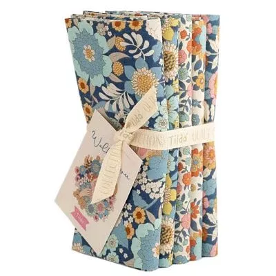 Wallflower - Fat Quarter Bundle Blue | TIL300234