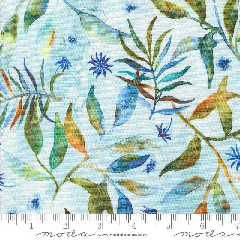 Wanderlust Floral Leaves Dawn