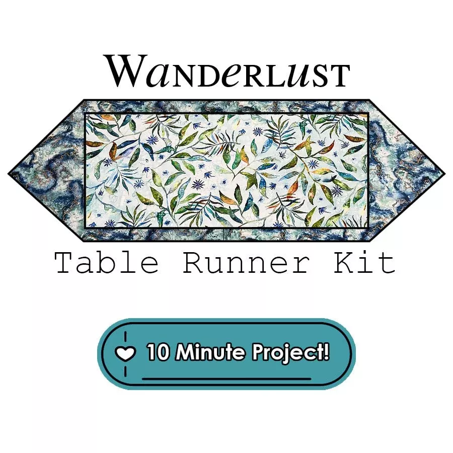 Wanderlust Table Runner Kit Moda