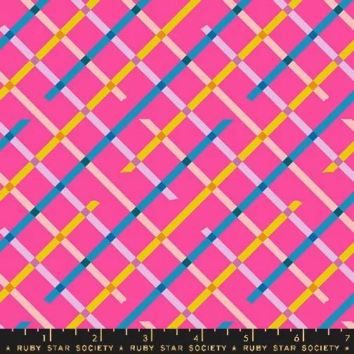 Washi Plus - Tape Off Grid Plaid Playful | RS1104-13