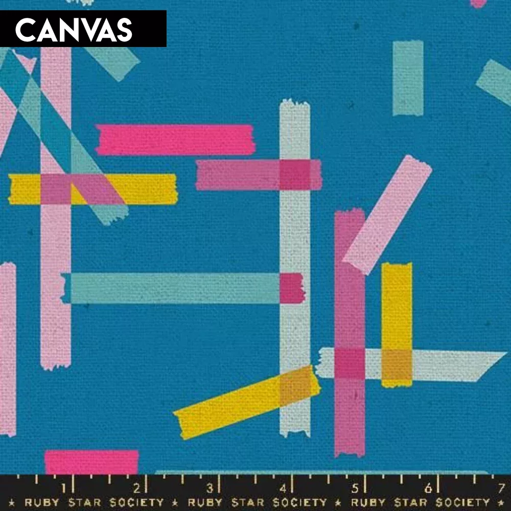 Washi Plus - Washi Tape Cerulean Canvas | RS1106-17L
