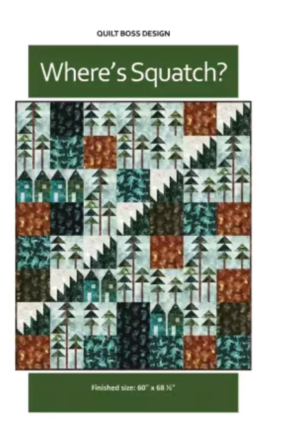 Where's Squatch?? Pattern